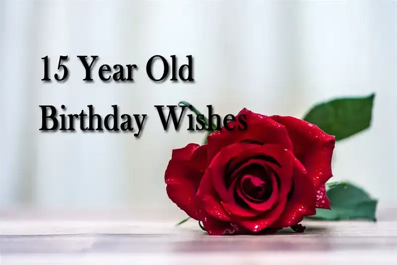 15 Year Old Birthday Wishes