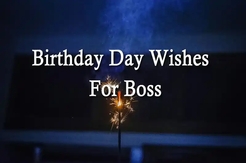 Birthday Day Wishes For Boss