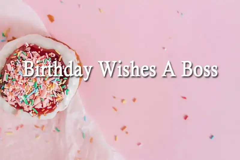 Birthday Wishes A Boss