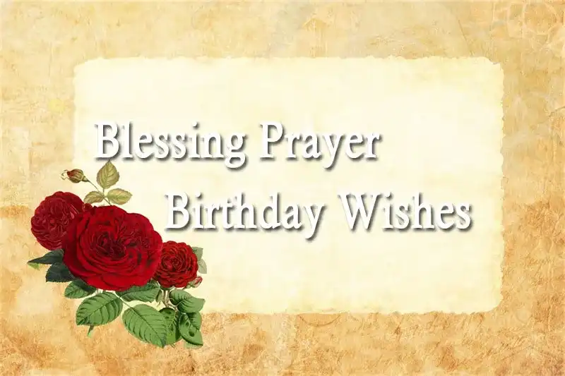 Blessing Prayer Birthday Wishes