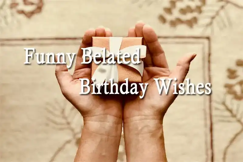 Funny Belated Birthday Wishes