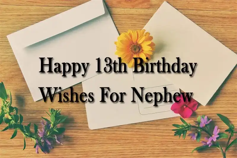 Happy 13th Birthday Wishes For Nephew