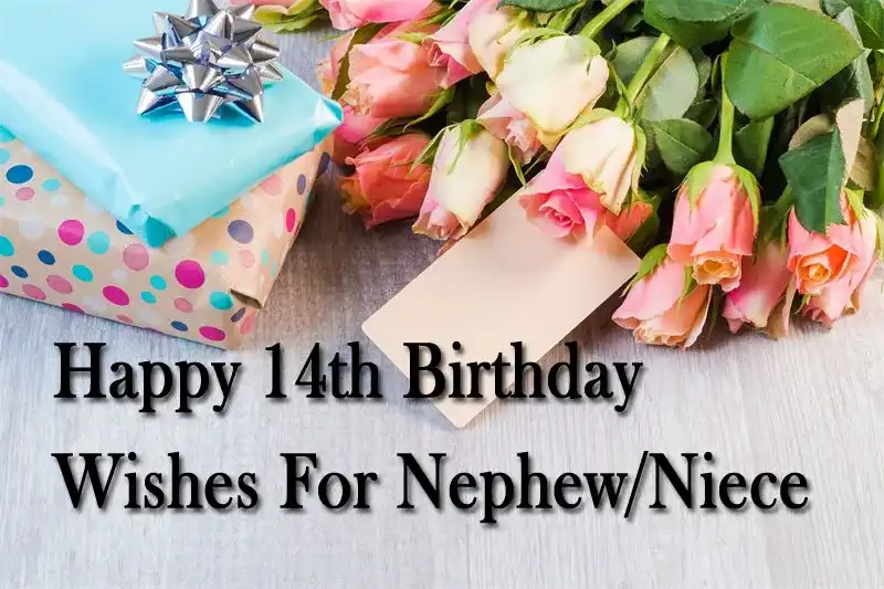 Happy 14th Birthday Wishes For Nephew/Niece