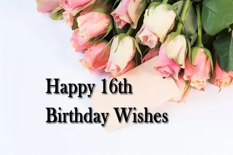 Happy 16th Birthday Wishes