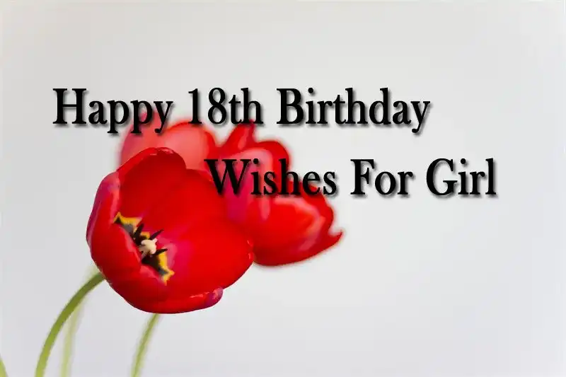 Happy 18th Birthday Wishes For Girl