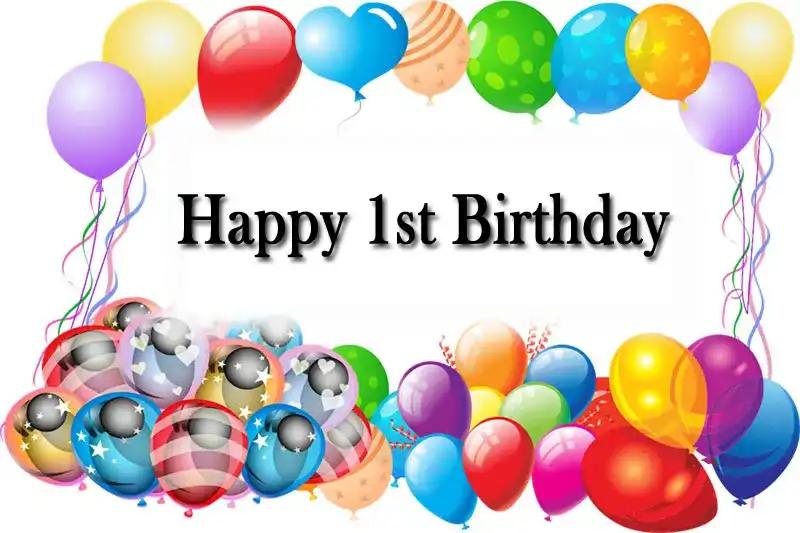 Happy 1st Birthday