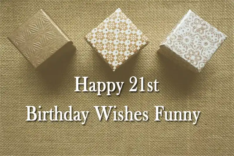 Happy 21st Birthday Wishes Funny