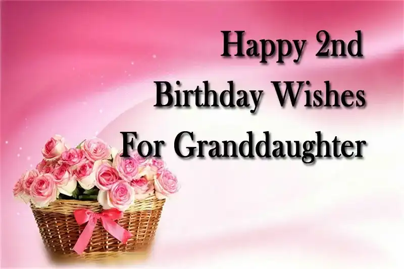 Happy 2nd Birthday Wishes For Granddaughter