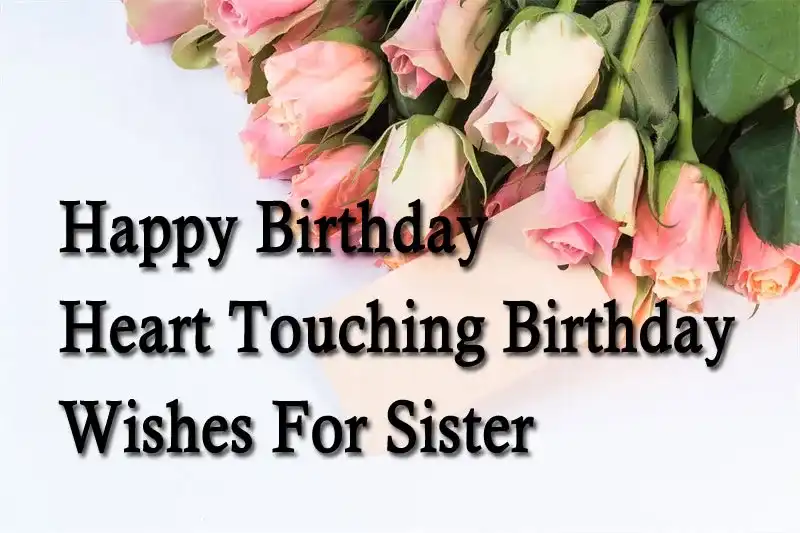 Happy Birthday Heart Touching Birthday Wishes For Sister