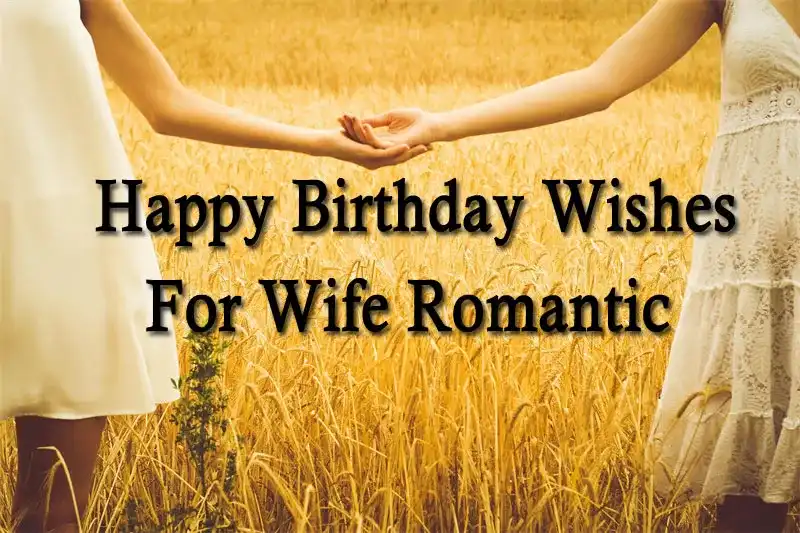 Happy Birthday Wishes For Wife Romantic