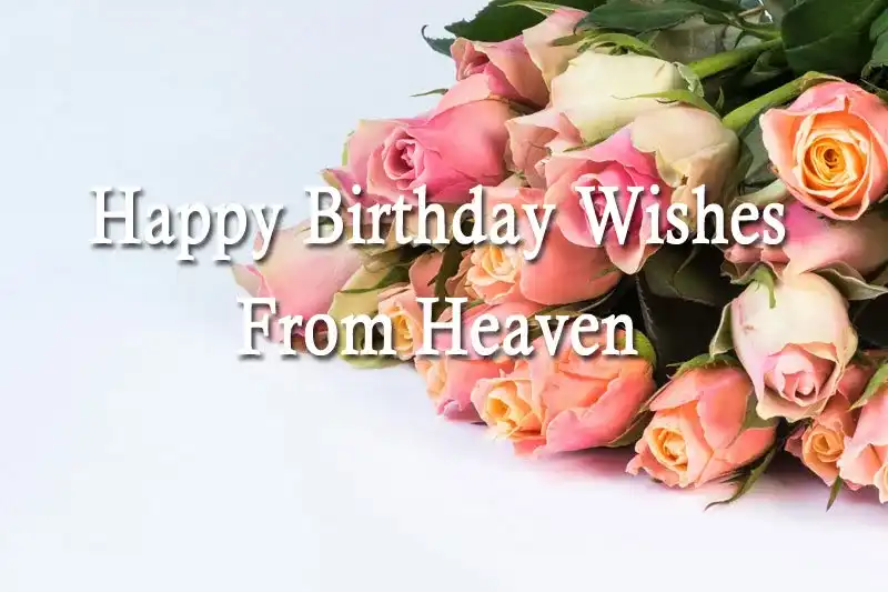 Happy Birthday Wishes From Heaven