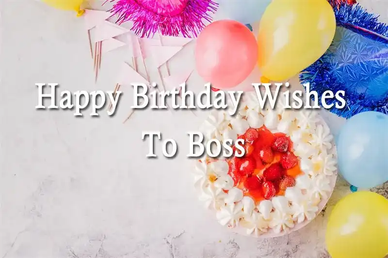 Happy Birthday Wishes To Boss