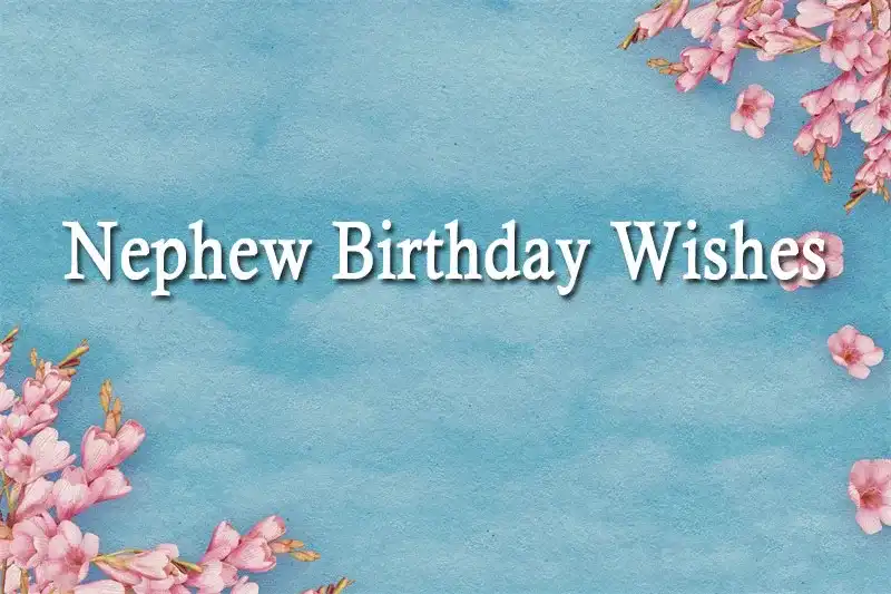 Nephew Birthday Wishes