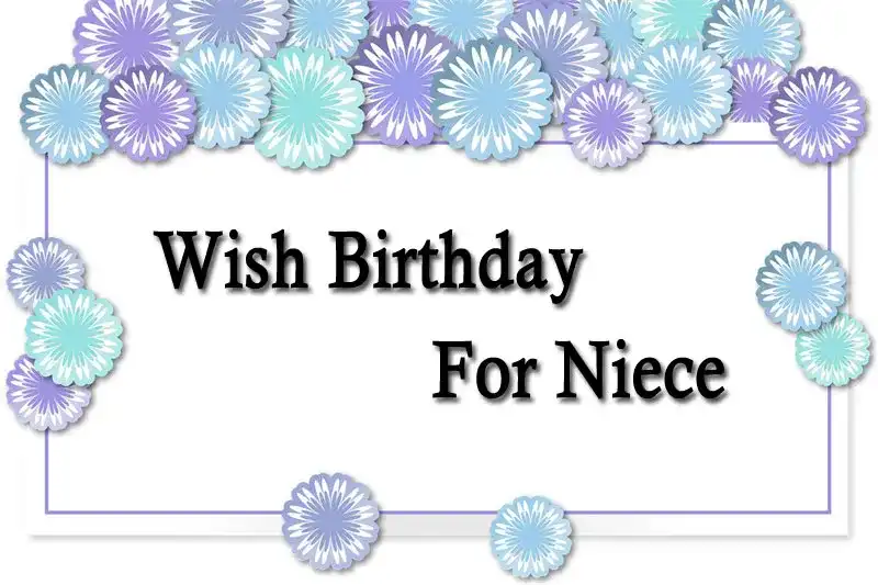 Wish Birthday For Niece